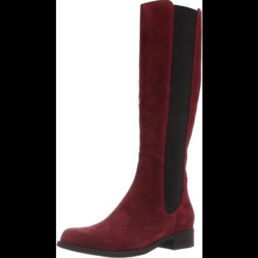 Cole Haan Jodhpur Suede Knee-High Boots feat Nike